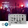 MIXER NEDIS MIXD050GY 3 CANALI | CROSSFADER | FUNZIONE TALKOVER | ALLUMINIO | ARGENTO / NERO